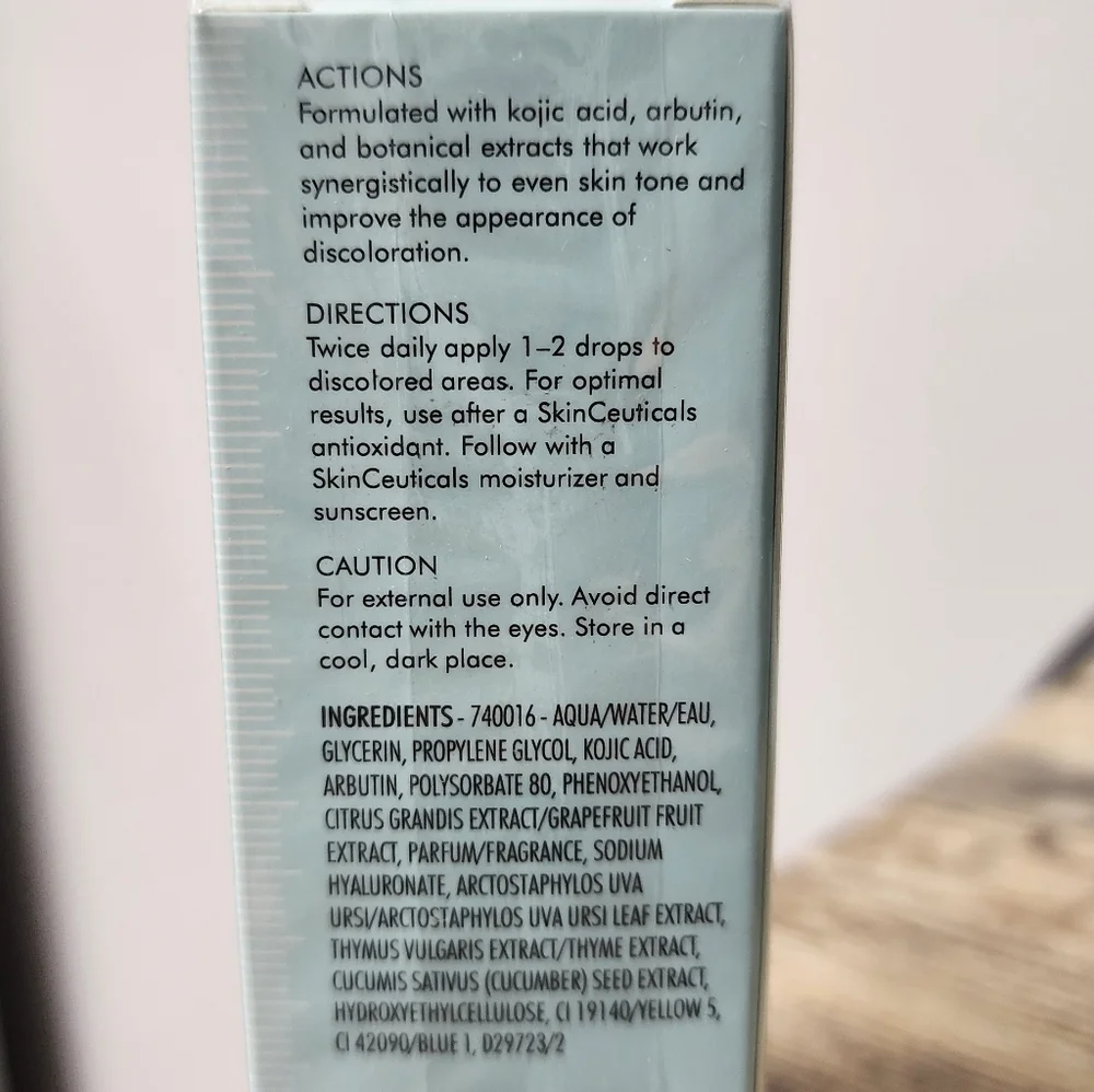 SkinCeuticals Phyto+ Botanical Gel Serum  Discoloration New